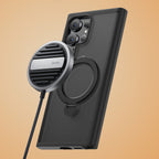 BENKS Mist Series Matte Finish Magsafe Stand Case for Samsung S26 Ultra (BLACK) Mobile Case by CoverMeUp - Style 4