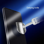 Galaxy A71 Ultra HD Full Coverage Tempered Glass Mobile Case by CoverMeUp - Style 6