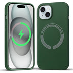 Protective Apple iPhone Back Cover - Silicon Case Magsafe  for iPhone - Style 24