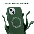 Protective Apple iPhone Back Cover - Silicon Case Magsafe  for iPhone - Style 25