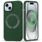 Protective Apple iPhone Back Cover - Silicon Case Magsafe  for iPhone - Style 26
