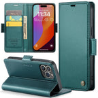 Protective Apple iPhone Back Cover - Professional Flip Wallet Case For iPhone - Style 7