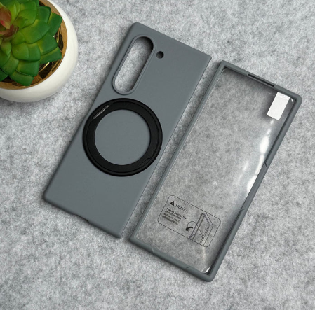 Samsung Galaxy Z Fold 8 Rotating Bracket Stand Front Glass Protection Case
