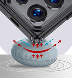Samsung Galaxy S24 Ultra Rugged Ice Clear Shock Proof Case- Tranparent Mobile Case by CoverMeUp - Style 7