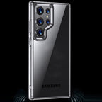Samsung Galaxy S24 Ultra Rugged Ice Clear Shock Proof Case- Tranparent Mobile Case by CoverMeUp - Style 2