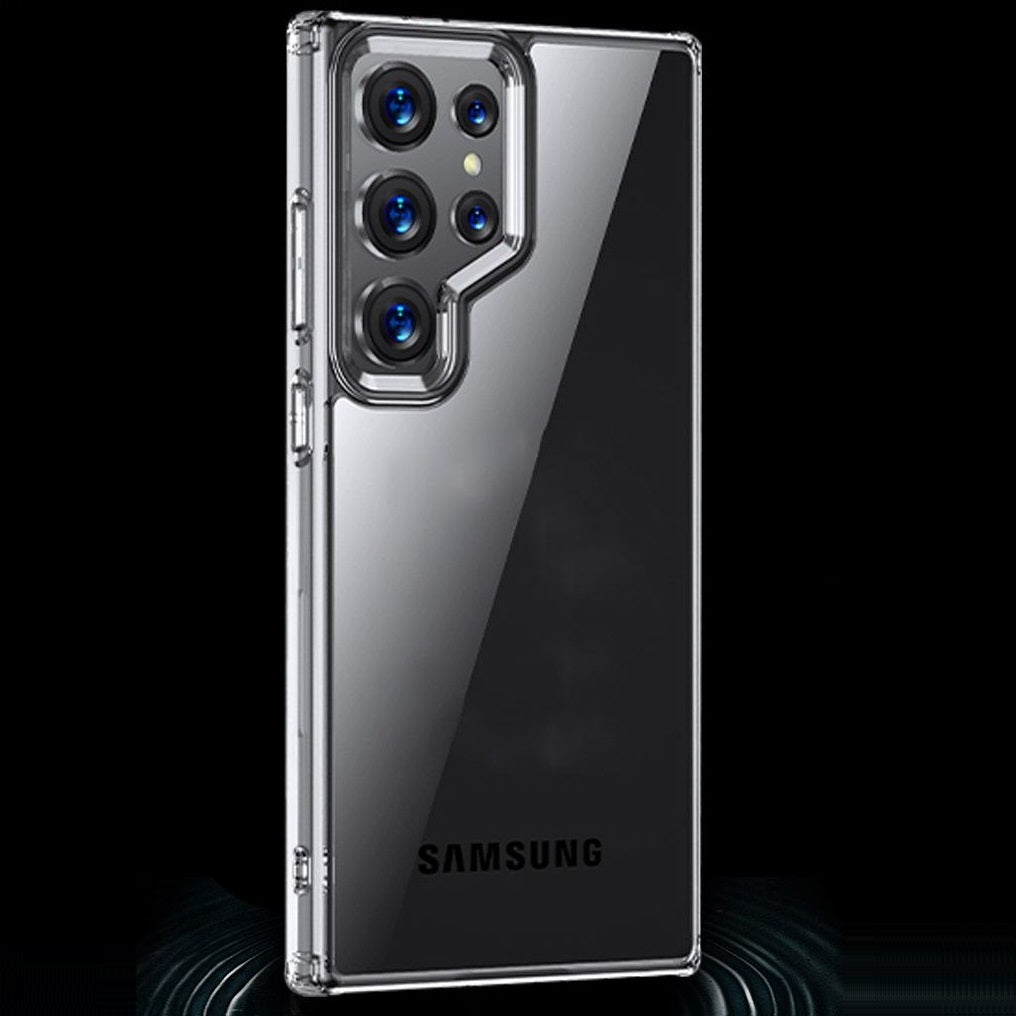 Samsung Galaxy S24 Ultra Rugged Ice Clear Shock Proof Case- Tranparent Mobile Case by CoverMeUp - Style 2