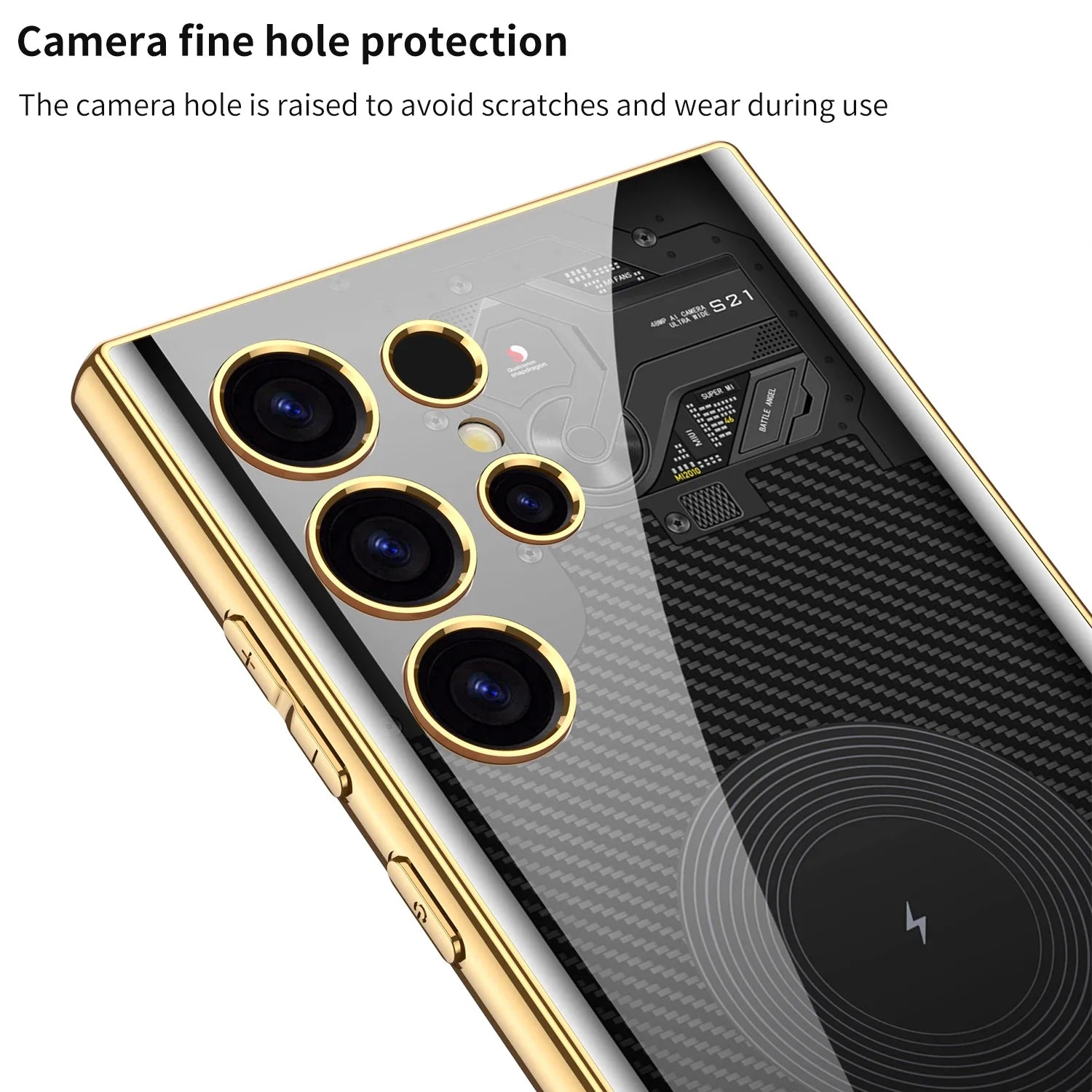 Samsung Galaxy S24 Ultra Original GKK Loin Glass Case Mobile Case by CoverMeUp - Style 4