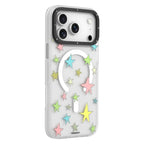 Protective Apple iPhone Back Cover - YOUNGKIT Matte Finish Stars Design Magsafe Case for iPhone 17 Pro - Style 2