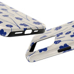 The Cobalt Feathers | #1062 Mobile Case by CoverMeUp - Style 5