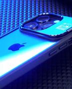 Protective Apple iPhone Back Cover - iPhone 15 Metal Camera Shield Case | Shockproof & Sleek - Style 6