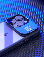 Protective Apple iPhone Back Cover - iPhone 15 Metal Camera Shield Case | Shockproof & Sleek - Style 7