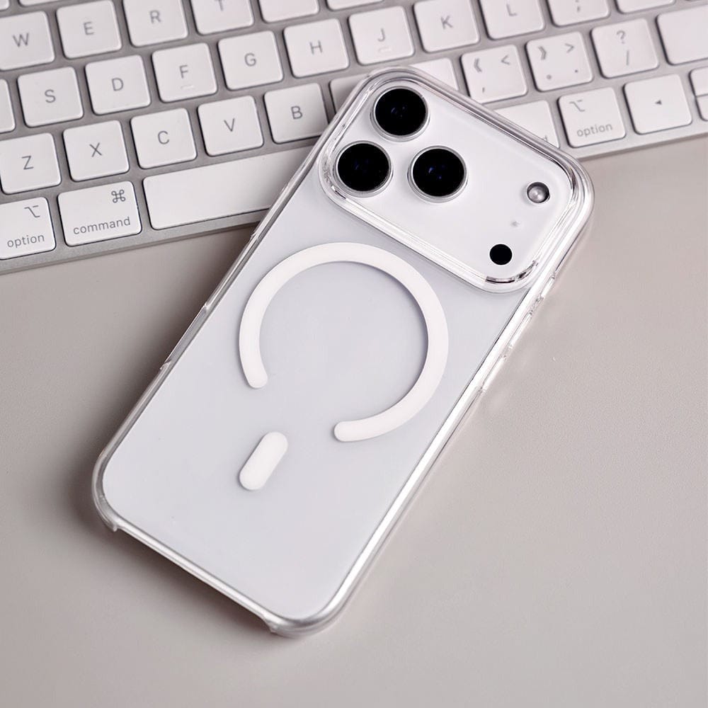 iPhone 17 Series Clear PC Magnetic Phone Case
