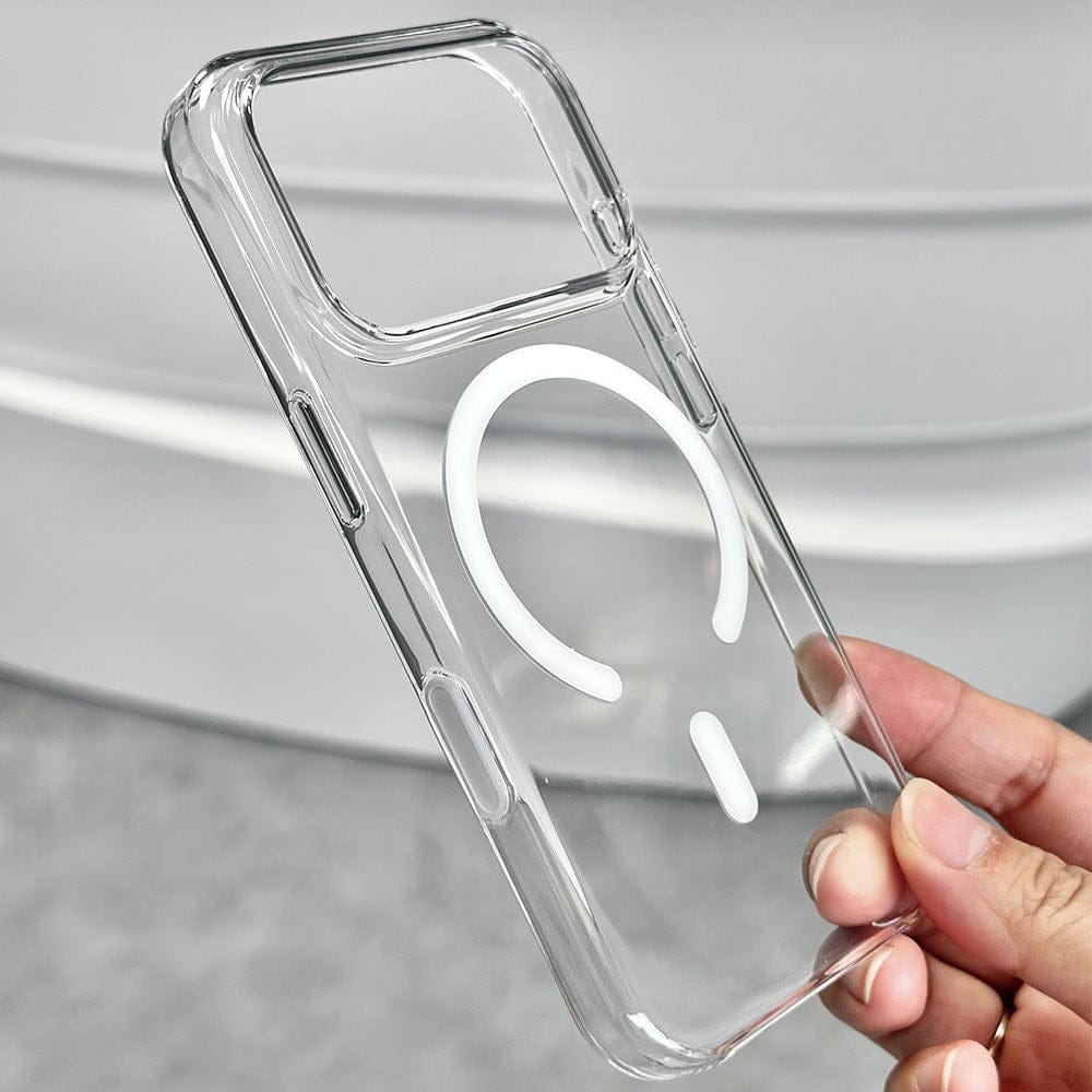 iPhone 17 Series Clear PC Magnetic Phone Case