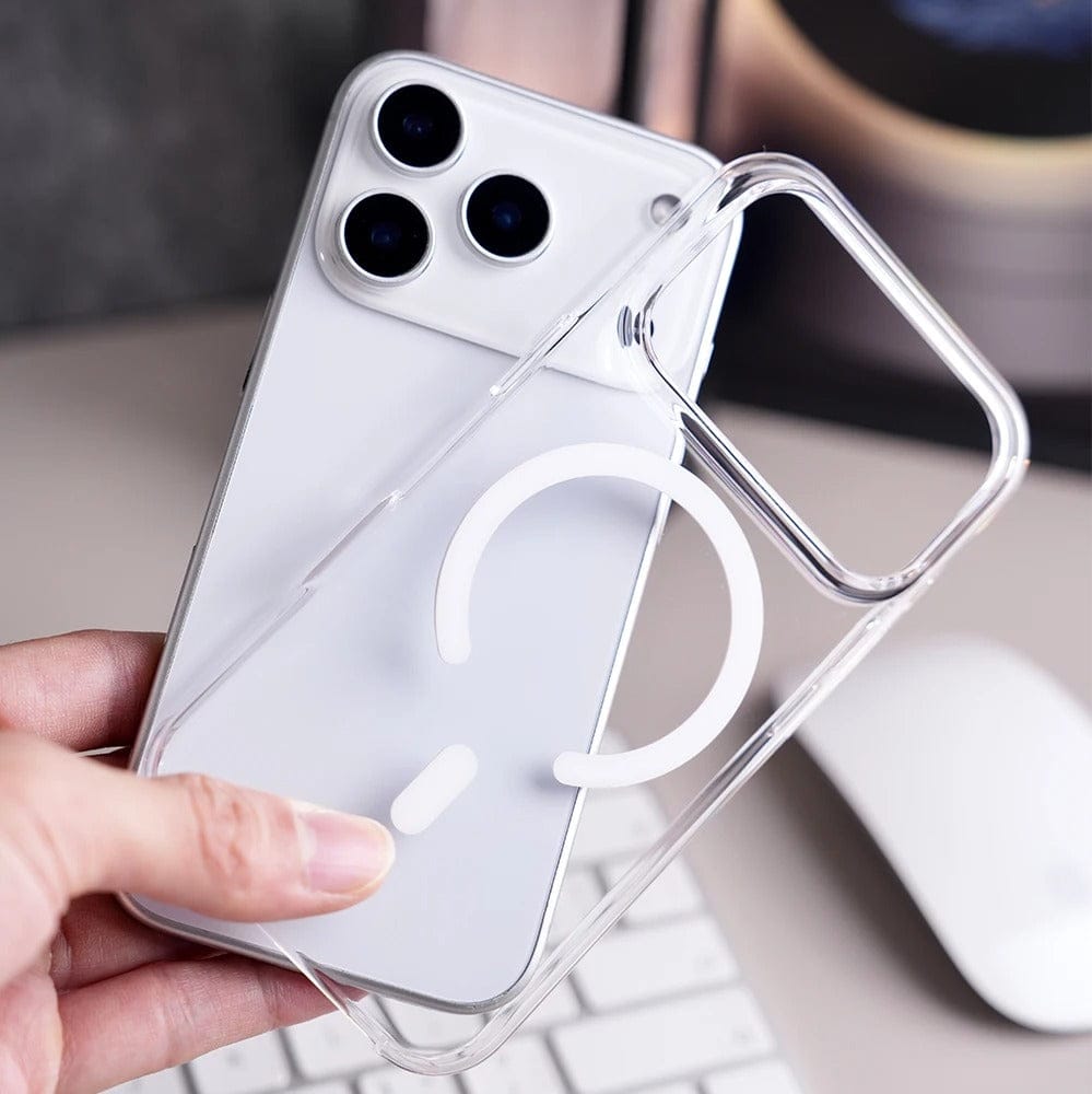 iPhone 17 Series Clear PC Magnetic Phone Case
