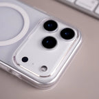 iPhone 17 Series Clear PC Magnetic Phone Case