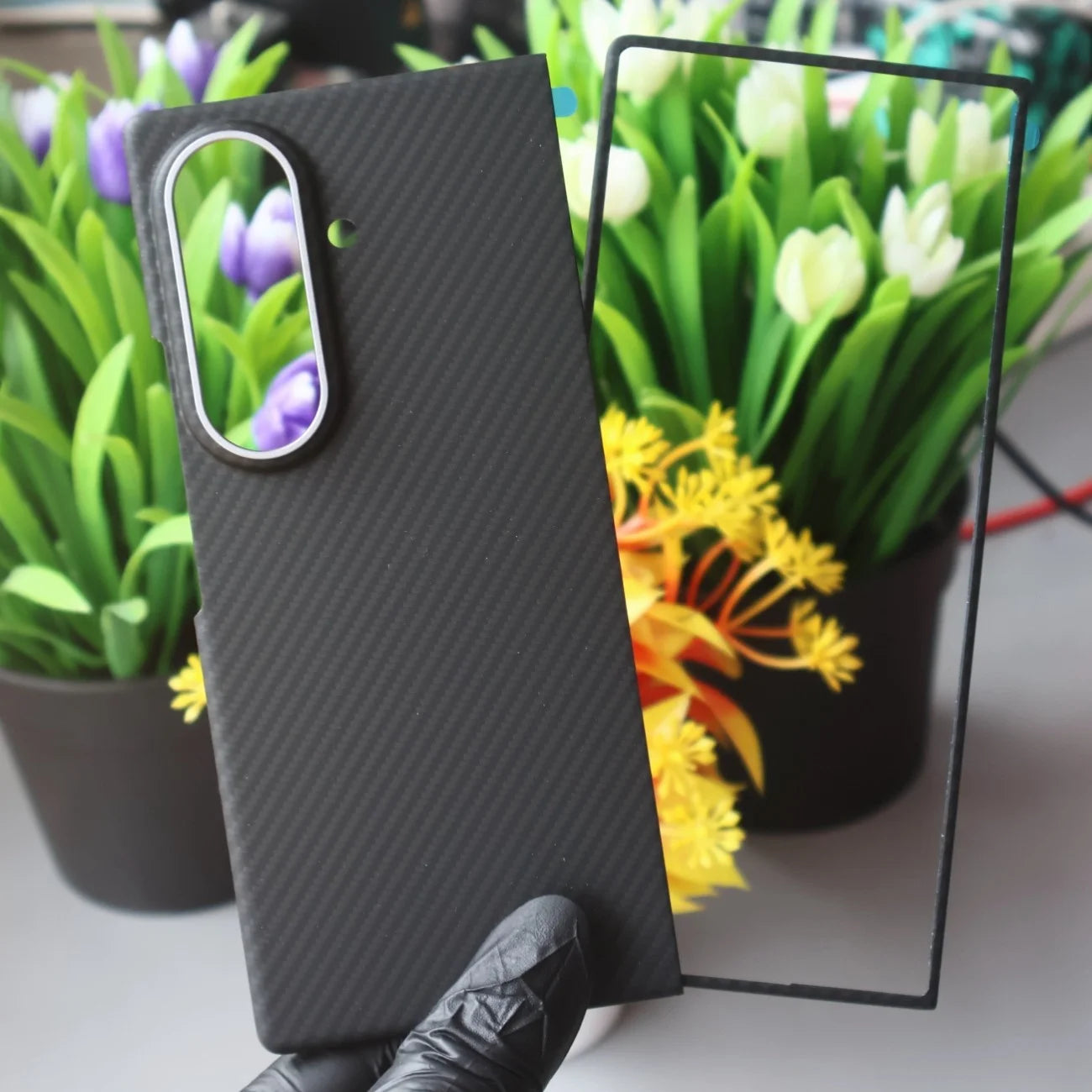 iCon Kevlar Cover-Black-Samung Z Fold 8 Ultra