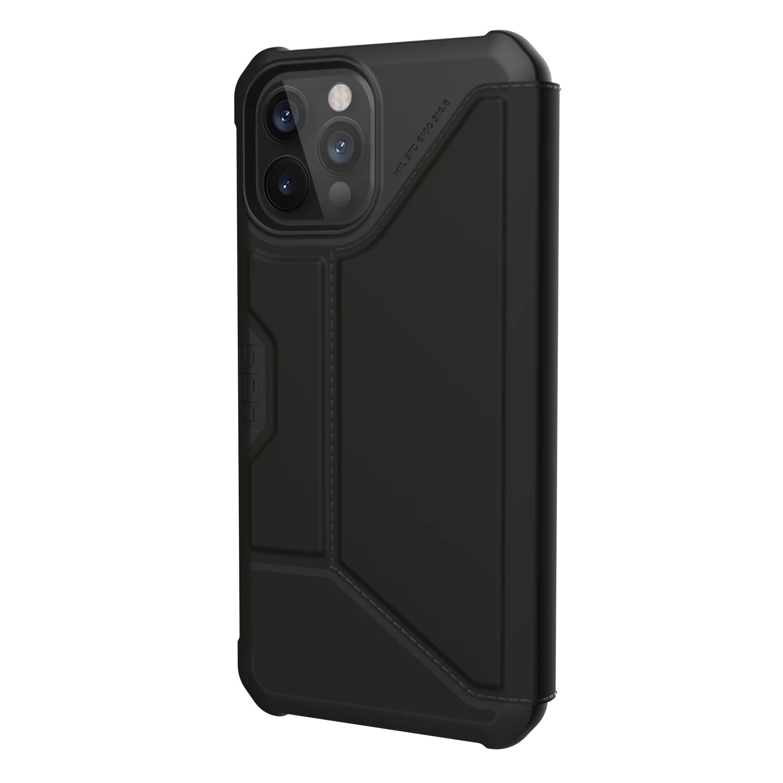 Metropolis Folio Flip Series Case for iPhone 13 Pro Max(BLACK)