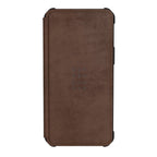 Protective Apple iPhone Back Cover - Metropolis Folio Flip Series Case for iPhone 13 Pro Max (BROWN) - Style 2