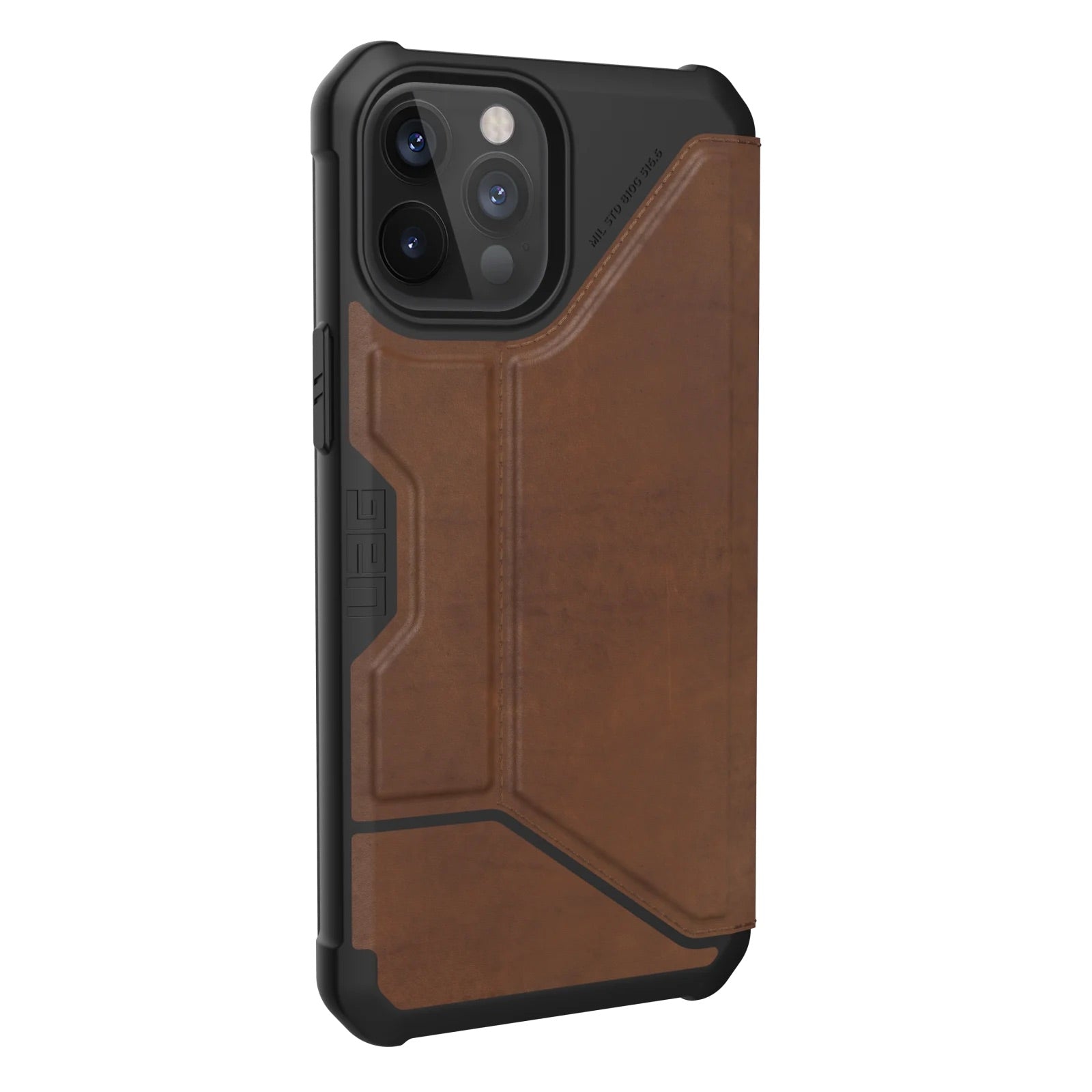 Metropolis Folio Flip Series Case for iPhone 13 Pro Max (BROWN)