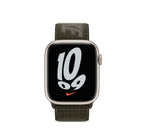 Green Sports Loop for iWatch 44mm, 42mm & 45mm Series 1 2 3 4 5 6 7 (Watch Not Included) Mobile Case by CoverMeUp - Style 3