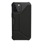Protective Apple iPhone Back Cover - Metropolis Folio Flip Series Case for iPhone 13 Pro Max(BLACK) - Style 5