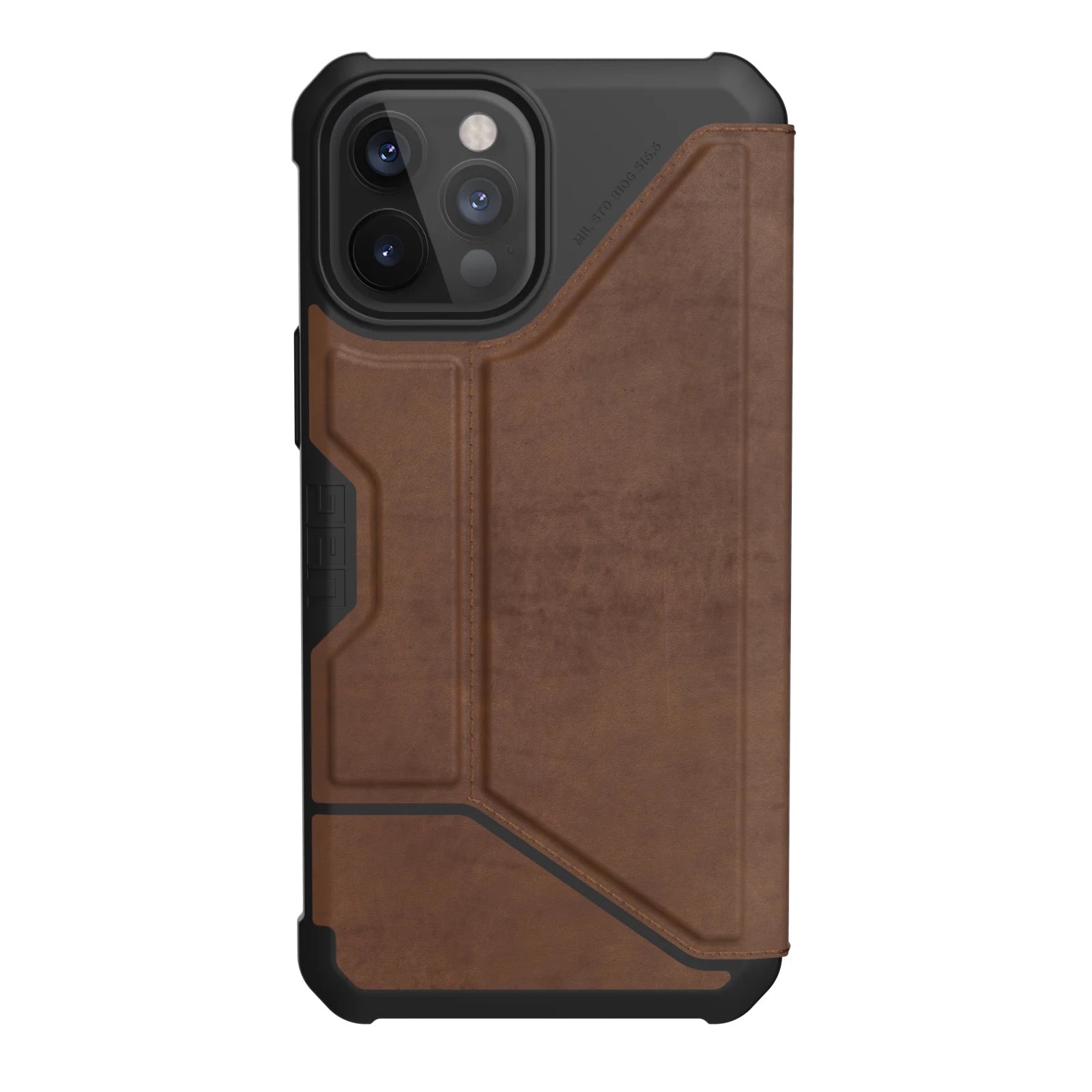 Metropolis Folio Flip Series Case for iPhone 13 Pro Max (BROWN)