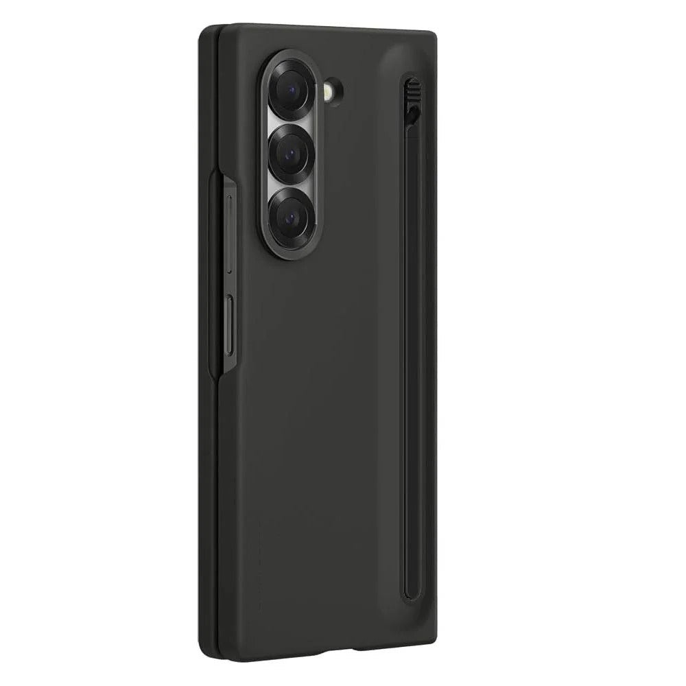 Samsung Galaxy Z Fold7 Skin Feel S Pen Case with Front Glass & Stylus
