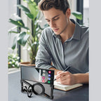 Samsung Galaxy Z Fold 7 Framless Z Shape Metal Bumper with Magsafe & 360° Rotation Ring