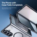 Samsung Galaxy Z Fold 7 5G DUCIS AIMO Series Matte Frosted Magsafe Case - Black