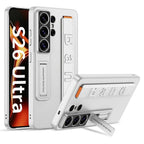 Samsung Galaxy S26 Ultra 5G GKK Mech Style Ultra-thin Folding PC Case with Camera Glass Protection Mobile Case by CoverMeUp - Style 8