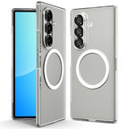 Samsung Galaxy Z Fold7 Cristal Clear Magnetic Magsafe Case - Transparent