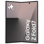 Samsung Galaxy Z Fold7 Plating Leather Case with Stylus & Glass Protection