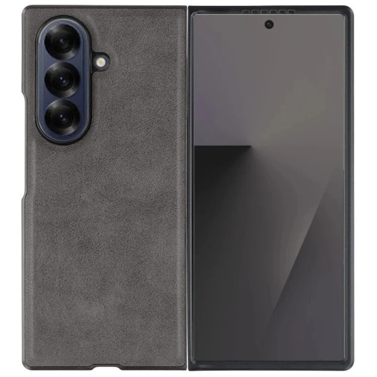 Samsung Galaxy Z Fold 7 Durable Shockproof Protective Leather Case
