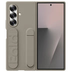 Samsung galaxy Z Fold7 Skin Feel Matte Case with Silicon Band & Stand