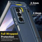 Samsung Z Fold8 Ultra Skin Feel S-Pen Case with Metal Camera Kickstand with Hinge Protection