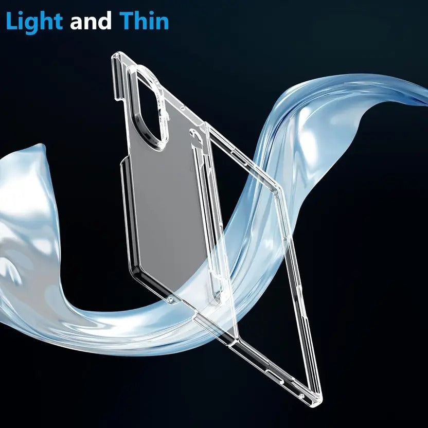 Samsung Galaxy Z Fold7 Cristal Clear Transparent Case with S Pen - Clear