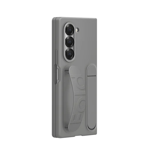 Samsung Galaxy Z Fold7 Skin Feel Case with Silicon Band & Kickstand