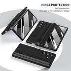 Samsung Galaxy Z Fold7 S Pen Slider Case with Stand & Glass Protection