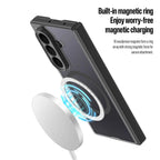 Samsung Z Fold8 Ultra Skin Feel Smoke, Dual Central Axis Magsafe Case with Hinge Protection