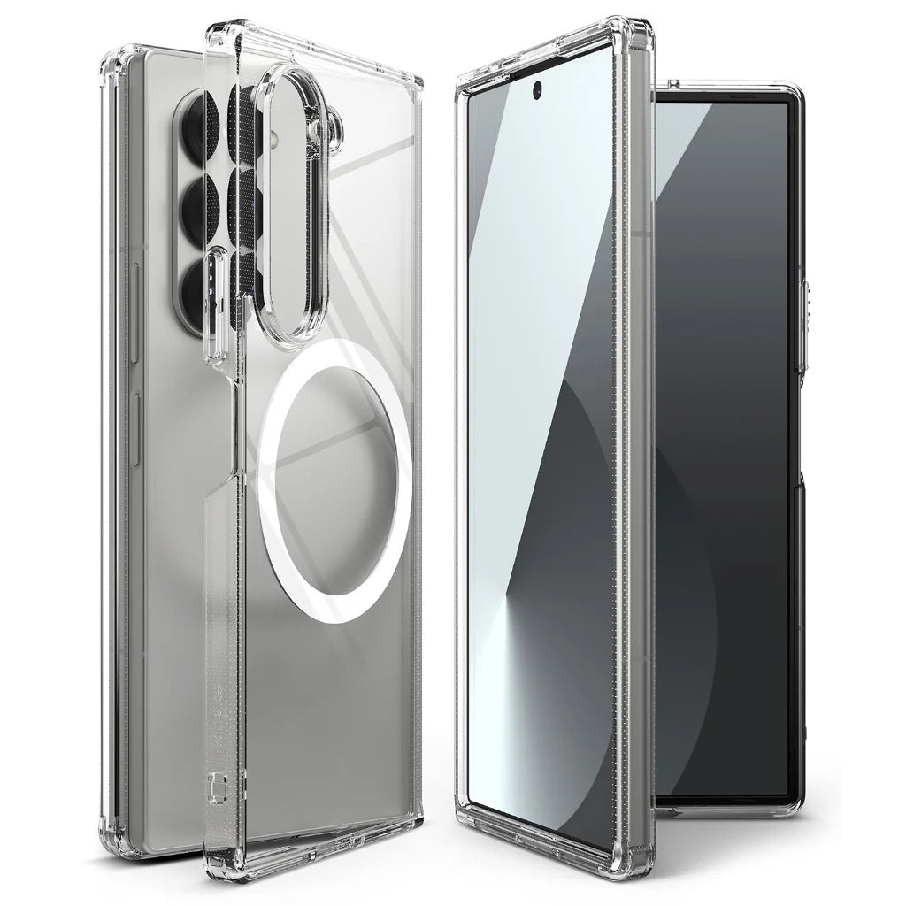 Samsung Galaxy Z Fold7 Cristal Clear Anti-Yellow Hard PC Magsafe Case