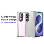 Samsung Z Fold8 Ultra Transparent Case, Crystal Clear Anti-Yellowing Back Cover