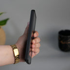 Samsung Galaxy S26 Ultra Luxury Design Leather Case - Black Mobile Case by CoverMeUp - Style 6