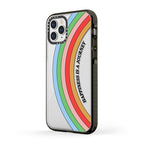 Protective Apple iPhone Back Cover - Rainbow Impact Soft Case For iPhone 12 12Pro - Style 3