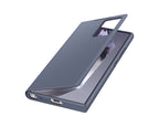 Samsung Galaxy S24 Ultra Smart View Window Flip Wallet Case with Control - Violet Mobile Case by CoverMeUp - Style 3