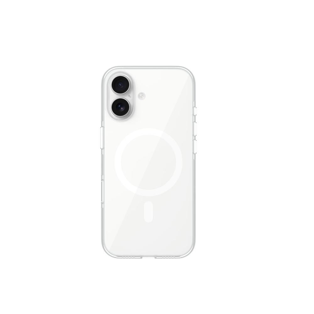 Protective Apple iPhone Back Cover - KZDOO Iceguard Transparent Series Magsafe Case for iPhone 17 (Transparent)