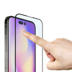 Protective Apple iPhone Back Cover - iPhone 14 Ultra HD Tempered Glass - Style 4
