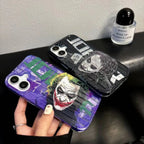 Protective Apple iPhone Back Cover - Batman-Joker Matte Finish iPhone Case – Stylish & Durable Protection - Style 2