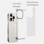 Protective Apple iPhone Back Cover - Kzdoo Guardian Transparent Case for iPhone - Style 7