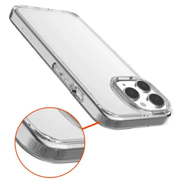 Kzdoo Guardian Transparent Case for iPhone