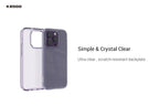 Protective Apple iPhone Back Cover - Kzdoo Guardian Transparent Case for iPhone - Style 10